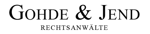 Logo von Gohde & Jend Rechtsanwälte in Wedel