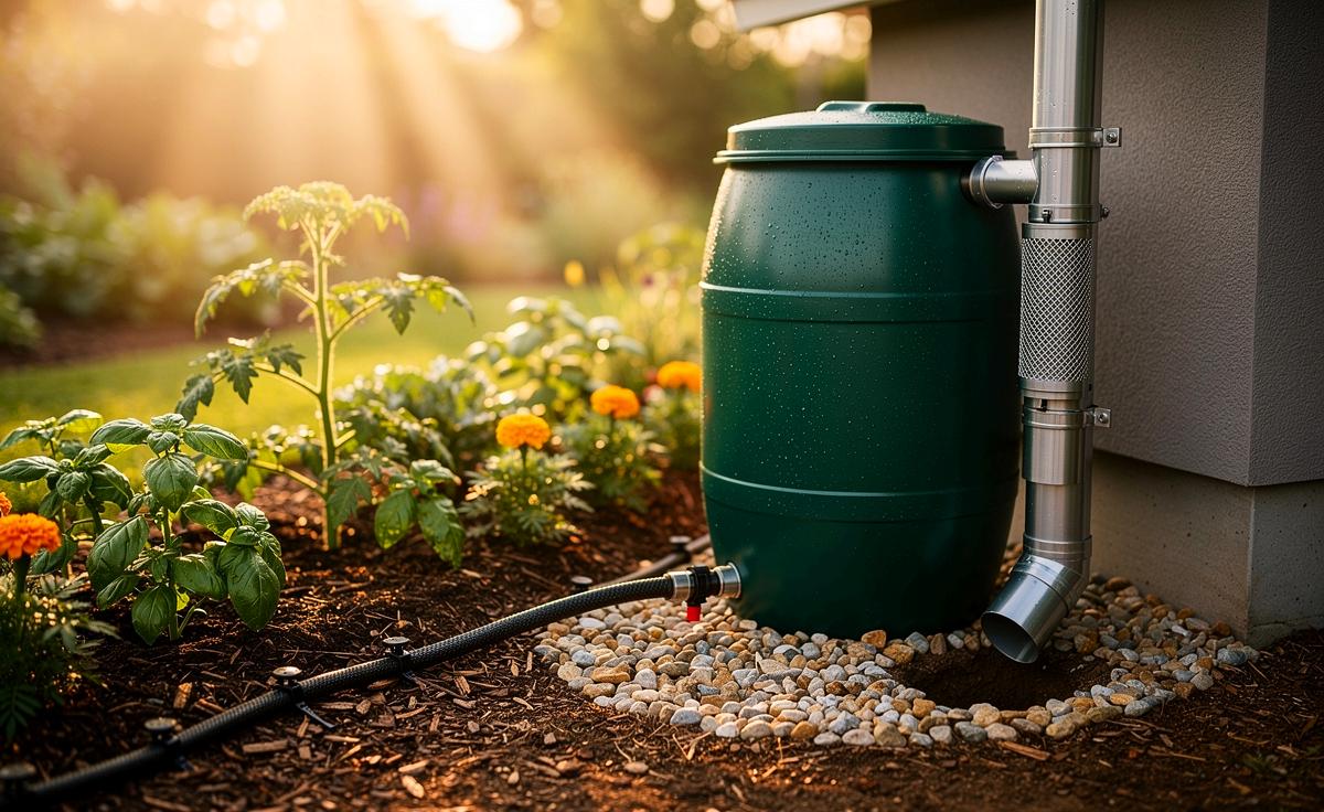 Ein Gartenexperte erklärt, warum Regenwassernutzung für die Pflanzen vorteilhafter ist.