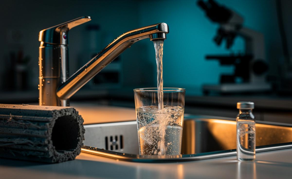 Könnte Leitungswasser in Ihrer Region asbesthaltig sein? Experten klären auf.