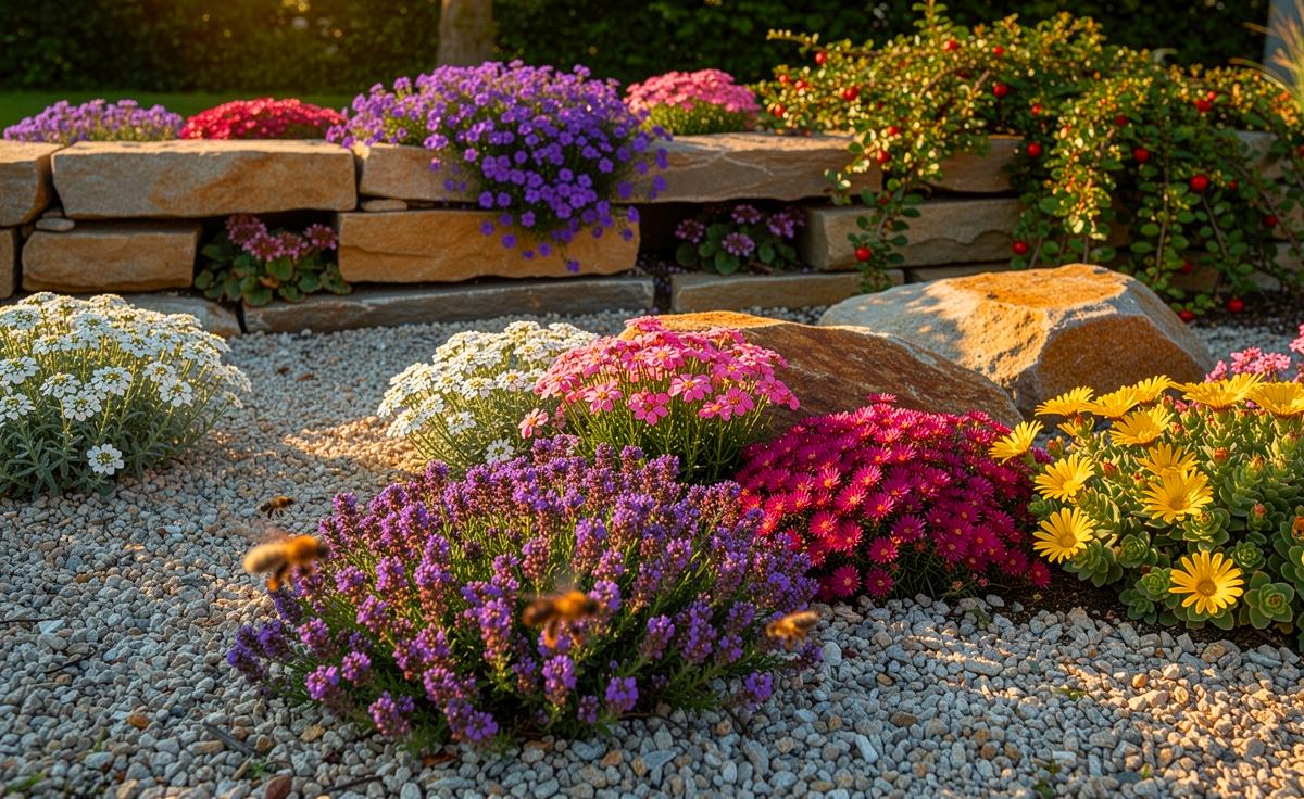 Steingärten bevorzugt: Diese Bodendecker blühen das ganze Jahr und sind pflegeleicht.
